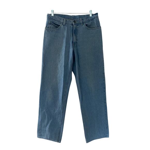 Loro Piana Blue Straight 100% Cotton Jean sz 32